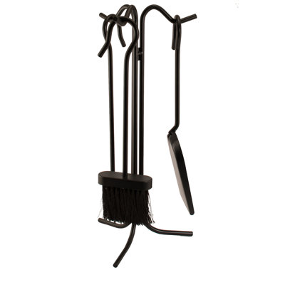 Steel Fireplace Tool Set