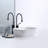 Espace Habitation GBI 15.55'' Glossy White Porcelain Rectangular Bathroom Sink