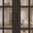 Freestanding Pantry Cabinet With Glass Door-2058928652