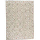 Hand-Knotted High-Quality Beige and Beige Area Rug