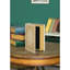 Boîte de rangement décorative en forme de livre, blanc cassé
