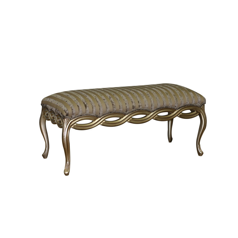 Lyons Chenille Upholstered Bench