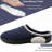 Memory Foam Men’s Slippers-Navy-L-816645585-816645586