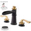 Robinet de lavabo de salle de bain espacé 8 trous à 2 poignées 8-16 pouces-89153518-45090089
