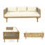 3 SEATER DAYBED WITH RATTAN ARMS-970506777