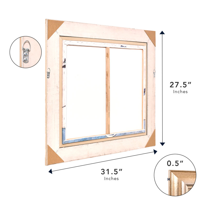 Reproduction encadrée sur bois