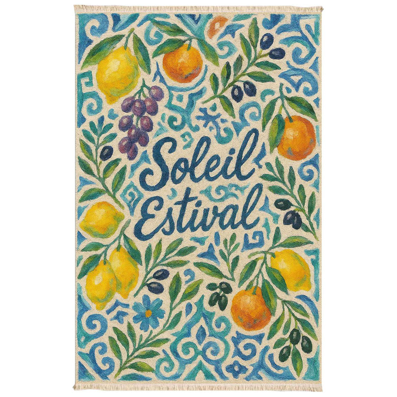 Soleil Estival' French Citrus Rug