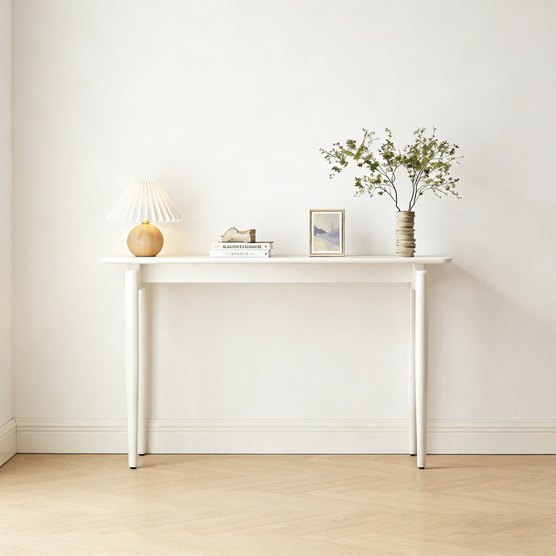 Console Modern Minimalist Art, H 29,53 po x l 39,37 po x P 11,81 po, Blanc