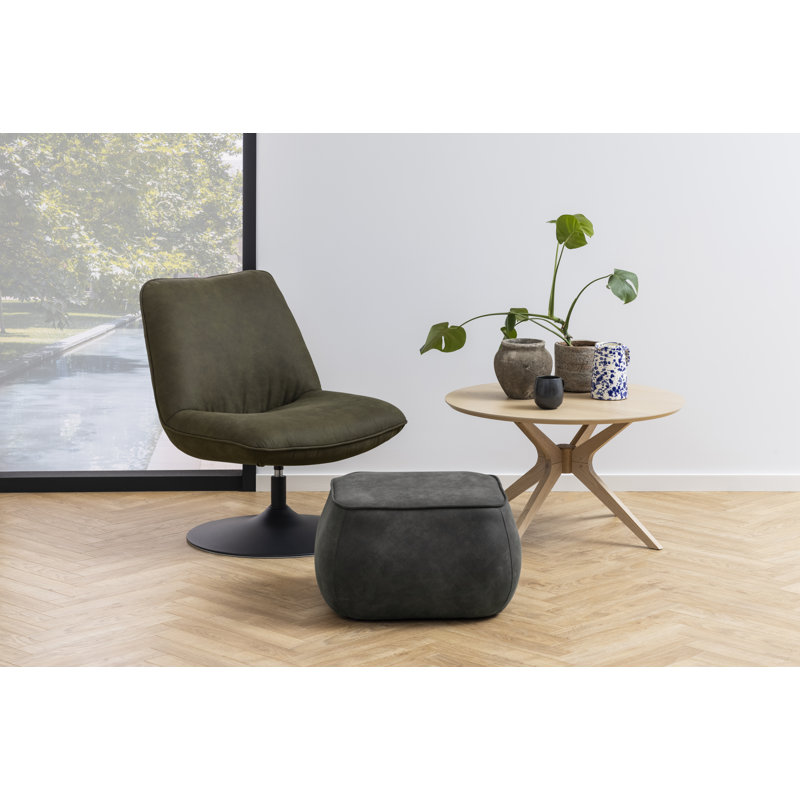 Trosper Cross Legs Coffee Table, Light Brown