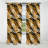 Gold And Black Striped Bengals - Abstract Marble Curtain - Blackout Marble Curtain - 1 Panels-107546762