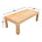 Sonoma Rectangular Teak Outdoor Coffee Table 
