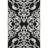 Premium Machine Washable Prisco Black Rug-1791133614