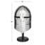 Sculpture Goldwasser Cole et casque en fer