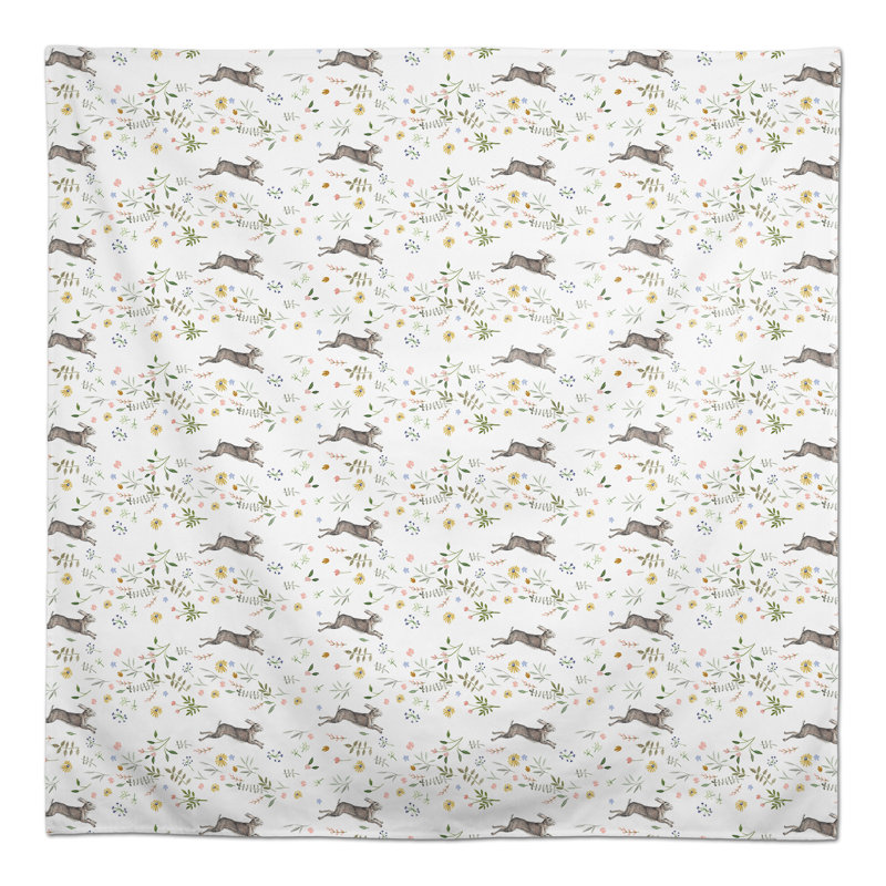 Easter Polyester Tablecloth, 102" L x 58" W