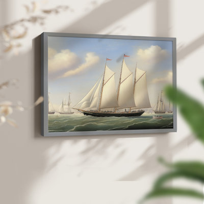 Nautical Series-LXXXIII -Framed Print - Restickable