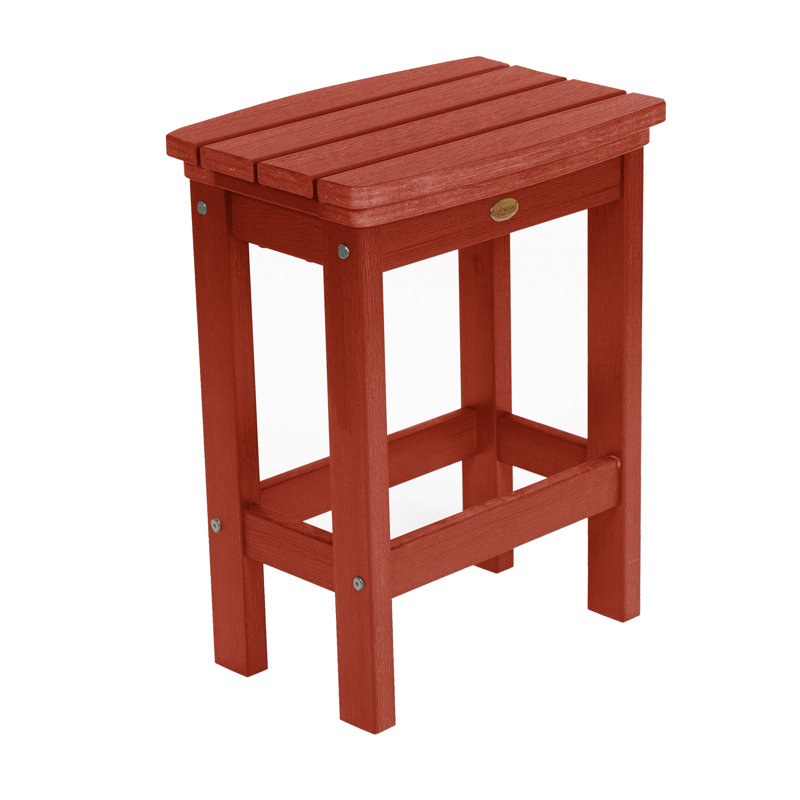 Arbnora Bar Stool, Red, 24"