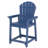 Outdoor HDPE Adirondack Chair, Patio Bar Stool-778270587