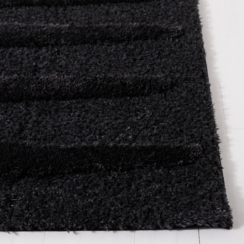 Tapis gris anthracite Adedapo, Rectangle 5 pi 3 po x 7 pi 6 po