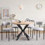 50cm H Teddy Upholstered Metal Side Chair-114193734-123191245