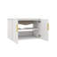 Meuble-lavabo de style rétro 30 po avec lavabo en céramique, configuration de robinet à 3 trous, armoire de rangement avec 2 portes à fermeture silencieuse-1539927390