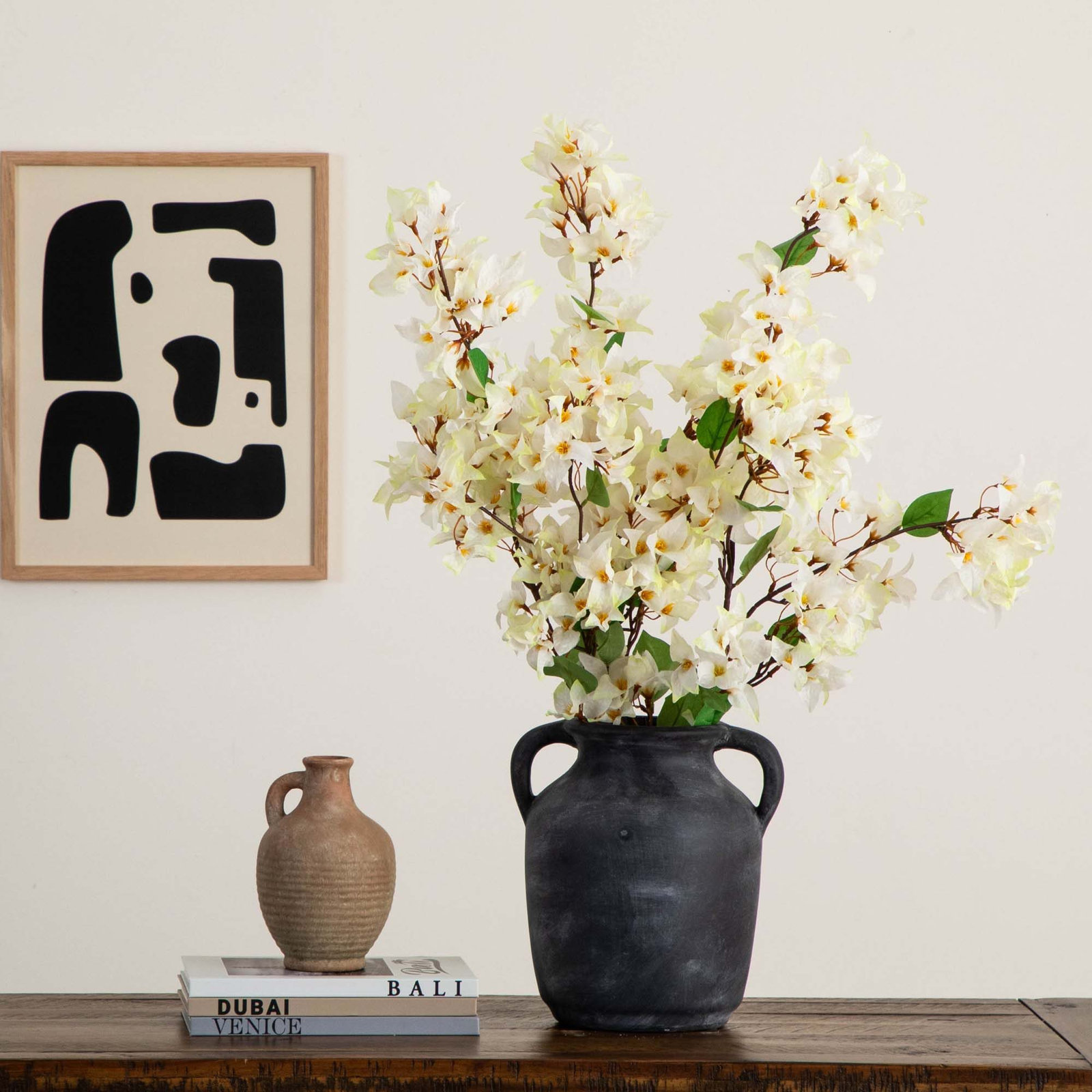 Bougainvillea Floral Stems, White