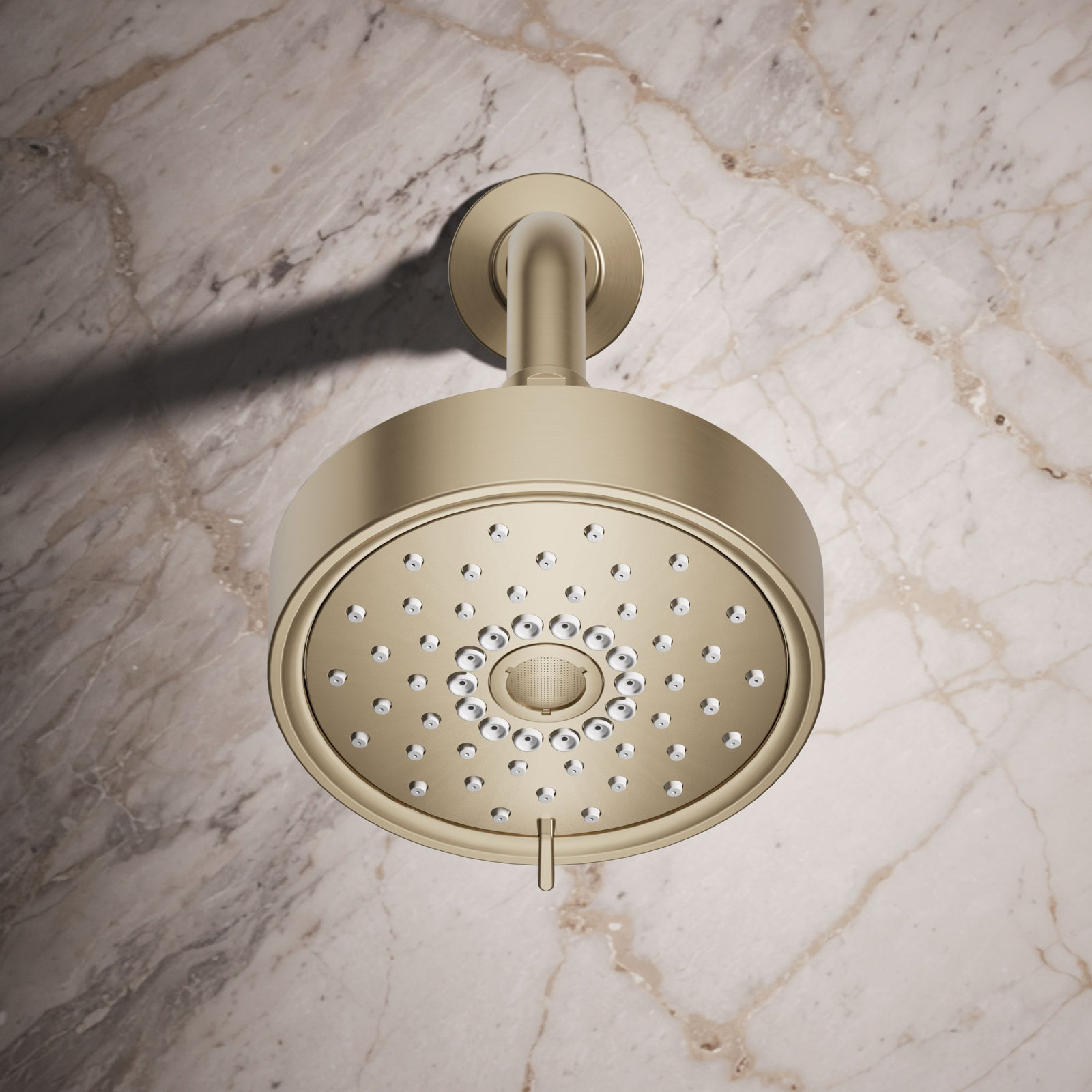 Purist 2.5 GPM 5.5" Wall Mount Showerhead, Vibrant Brushed Bronze