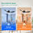 42" Smart Flush Mount Ceiling Fans With Lights Remote