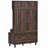 Hall Tree with 4 Hooks，Storage Bench,