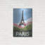 Art mural en métal luxueux «Take Me To Paris 2» par Omar Escalante-102872166