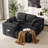 Cloud Modular Sectional Couch with L-Shape Lounge Chair, Deep Seating, No Assembly Required, Living Room and Bedroom Cushioned Sofa-1286188994