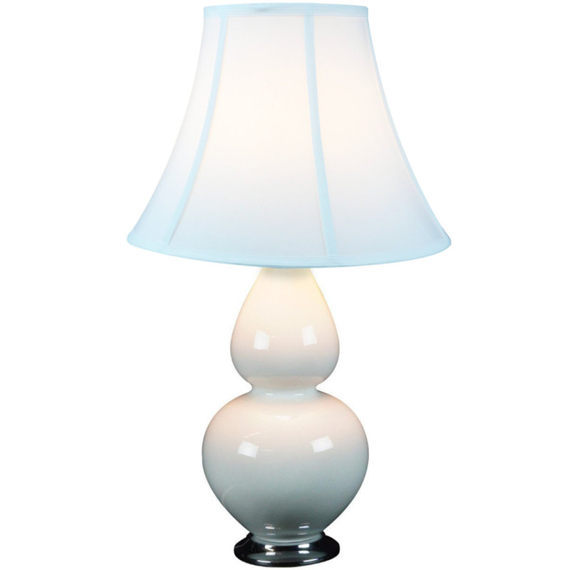Lampe de table 24 po par laura ashley bell en shantung Andaz