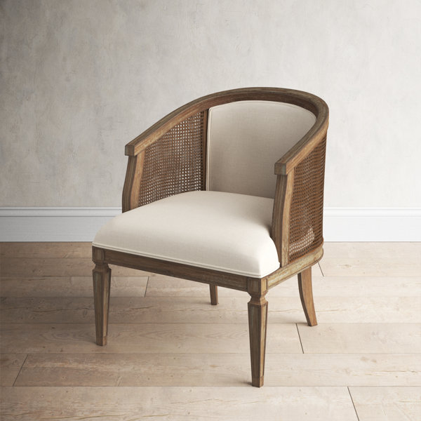 Louis XVI Armchair & Side Chair, bow-knot caned-back