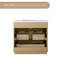 Meuble-lavabo simple 36 po en chêne Aura Saffi Ridge