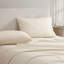 Ensemble de draps en coton percale beige Martha Stewart Skylands-115629697-115629692