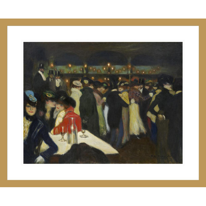 Le Moulin de la Galette par Pablo Picasso, impression giclée sur cadre, H 23,5 po x l 28,7 po