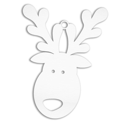 Ornement en forme de vacances sans motif The Holiday Aisle®