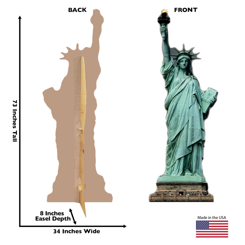 Statue of Liberty Life-Size Cardboard Standup Decor
