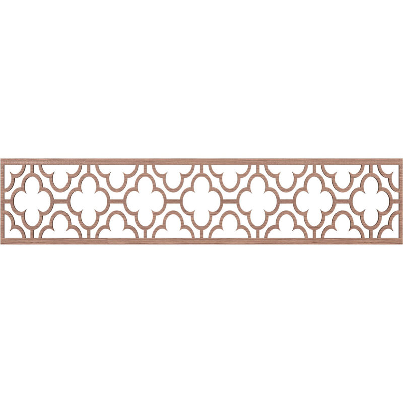 Moulure de Chicago, H 10 po x l 46,75 po x P 0,25 po, Noyer