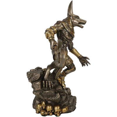 Figurine de dieu égyptien antique Anubis
