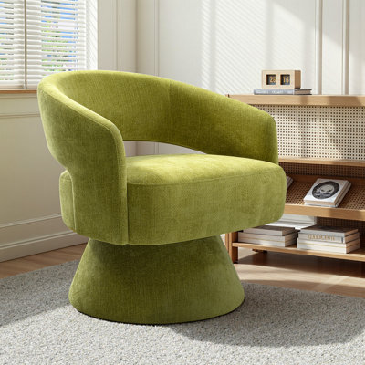 Upholstered Swivel Armchair