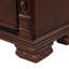 Commode 6 tiroirs Lyndon G09400-CH, cerise