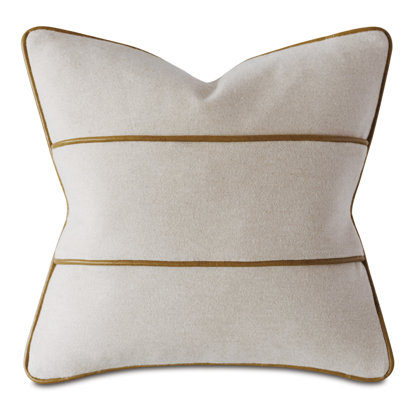 Monogram Square Pillow Cover & Insert