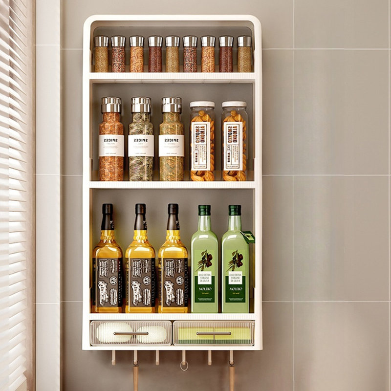 Awudi Adhesive Spice Rack