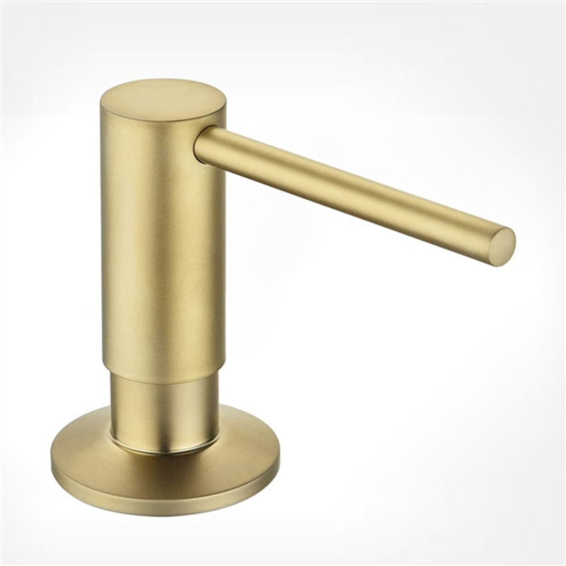 BathSelect Marsala Brushed Gold Commercial Touchless Automatic Sensor Faucet