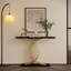 Console d'appoint, pieds d'entrée en métal entrelacés de luxe, mobilier d'entrée haut de gamme