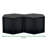 Lakeyia 47.24'' Hexagonal Coffee Table Side Table Nightstand Burmese Sumac 2PCS-934912317