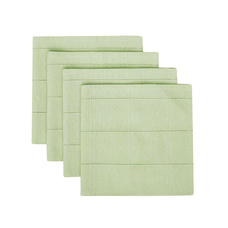 Izod Chadwick 4-Pack Napkin Set, Mint