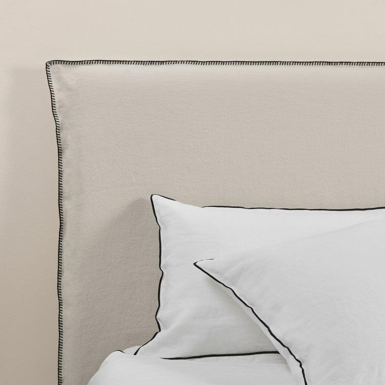 Nino Slipcover, 134cm H x 150cm W, Gray