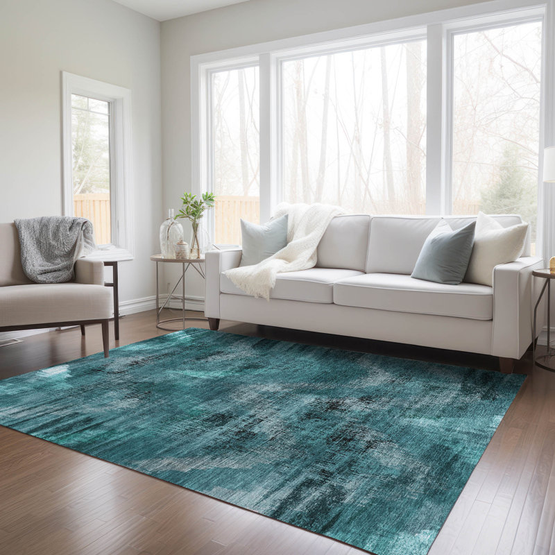Tapis intérieur / extérieur rectangulaire avec envers antidérapant Malm, Rectangulaire 8 pi x 10 pi