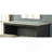 Two-Tone Design Black Dining Table 2X Stools Biscuit-Tufted Seat Cushion Beige 3Pc Dining Table Set-1415679423